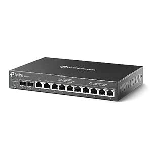 TP-Link ER7212PC | Omada Router, PoE Switch & Controller 3-in-1 Gigabit ...