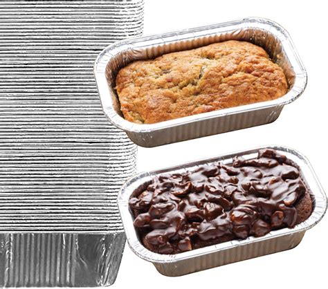 Amazon.com: 35 Pack - 1LB Cute Mini Loaf Pans, Aluminum Loaf Pans ...