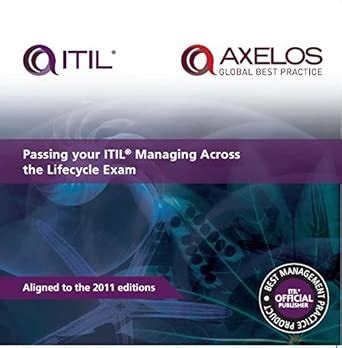 Buy Passing your ITIL V3 Managing Across the Lifecycle Exam Book Online ...