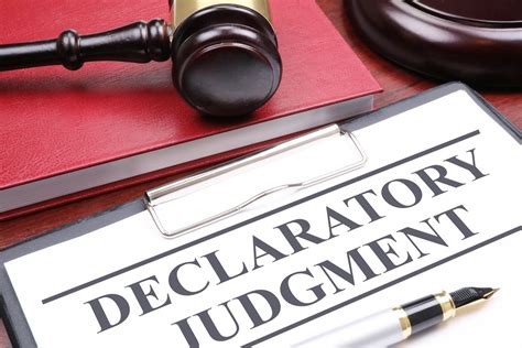 Declaratory Judgment 的图像结果