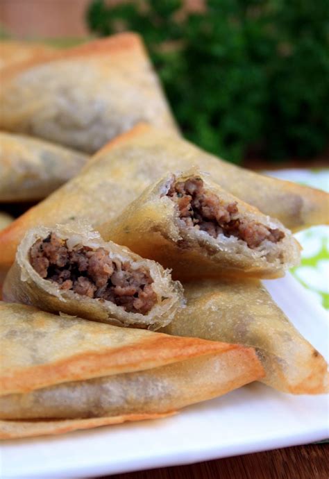 samoussa au boeuf