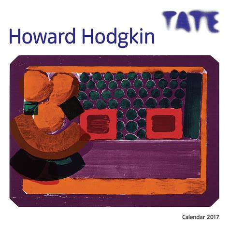 Buy Tate – Howard Hodgkin wall calendar 2017 (Art calendar) Book Online ...