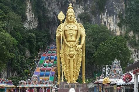 Batu Caves,Hot Spring, Monkey & Fireflies Tour with Dinner