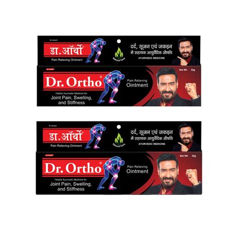 Buy Dr.Ortho Ayurvedic Pain Relieving Ointment For Joint Pain, Neck ...