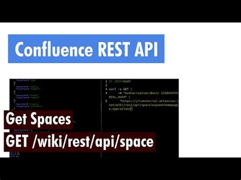 Confluence REST API - Get space list | Ravi Sagar