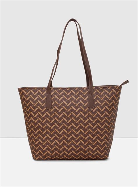 Buy Women Geometric Printed Tote Bag Online at just Rs. 999.0 ...