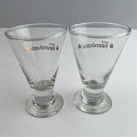 Saint Brendan's Irish Cream Liqueur Shot Glass Set