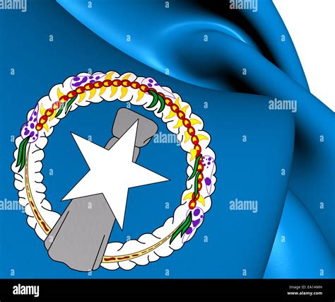 Flag of Northern Mariana Islands Stock Photo - Alamy