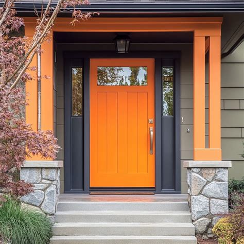 30 Burnt Orange Front Door Ideas: Stylish Designs and Tips