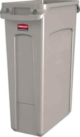 Rubbermaid FG354060BEIG Vented Slim Jim 23 Gal, Beige : Amazon.in ...