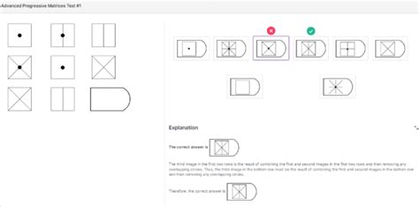 Image result for Advanced Progressive Matrices