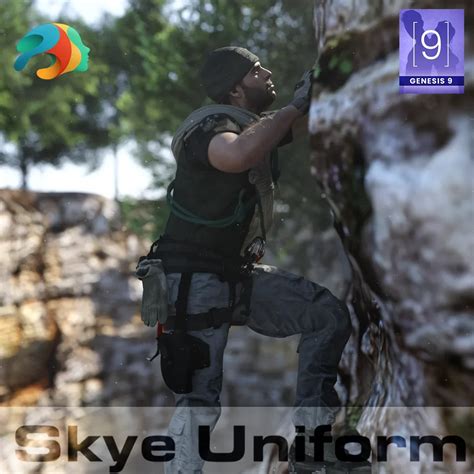 Skye Uniform dForce for Genesis - FlippedNormals