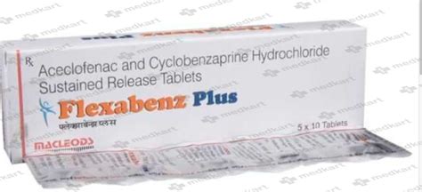 FLEXABENZ PLUS TABLET 10'S : View Price, Combination and Alternatives ...