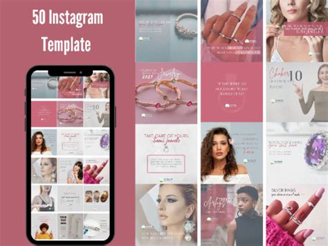 50 Instagram Post Templates for Jewelers | Canva Designs for Jewelry ...