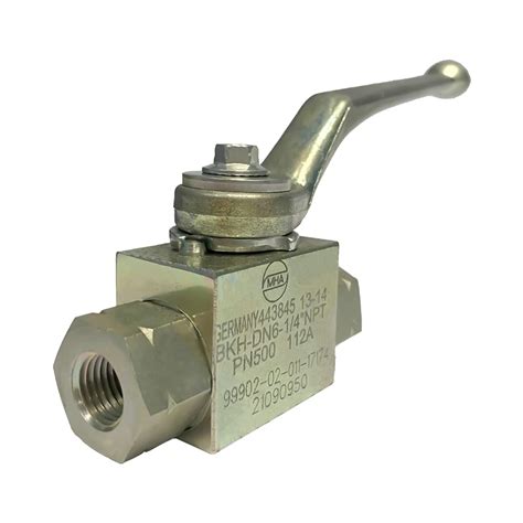 Buy MHA-Zentgraf German Carbon Steel High Pressure Ball Valve, 1” NPT ...