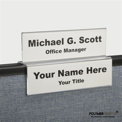CUBICLE NAME PLATES & ORGNIZERS - CUBICAL BROUCHER HOLDERS - FOR OFFICE ...