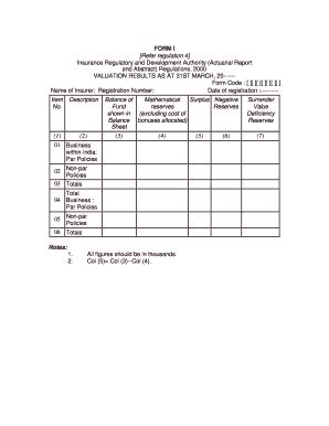 Fillable Online sma net FORM IRDA/R3 INSURANCE REGULATORY AND ...