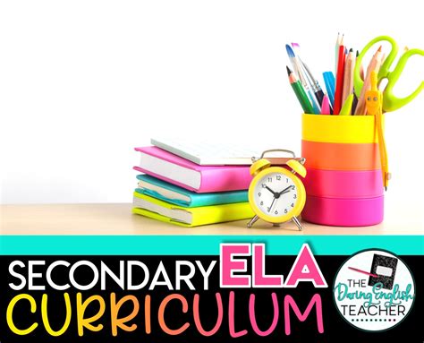 Secondary ELA Curriculum: Middle School and High School English Pacing Guide - The Daring ...