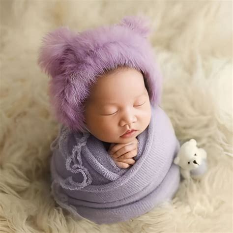 Buy Iris Crochet Mohair Bonnet, Wrap & Teddy Set for Babies