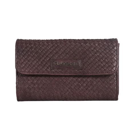 Strasbourg Basket Weave Wallet – Classicuir
