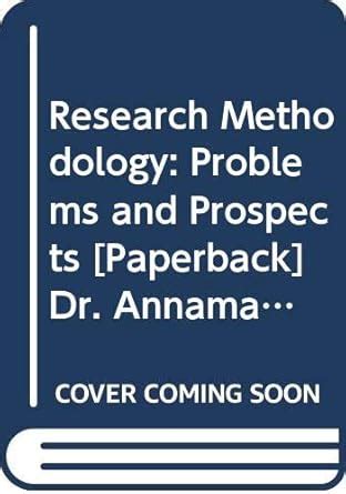 Buy Research Methodology: Problems and Prospects Book Online at Low ...