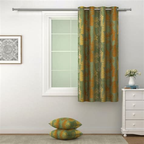 Buy SWAYAM Sigma 1Pc Printed Room-Darkening Window Curtain from Swayam ...