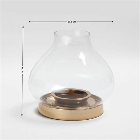 Buy Selena Glass Hurricane Candle Holder from Home Centre at just INR ...