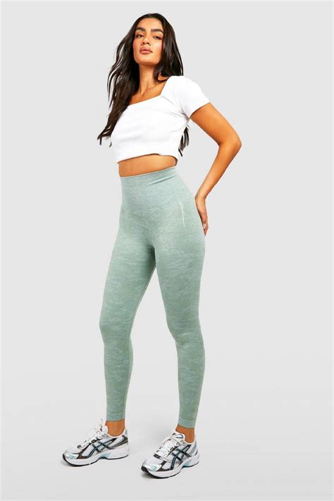 Fit Camo Contouring Seamless Sculpt Workout Leggings | boohoo USA