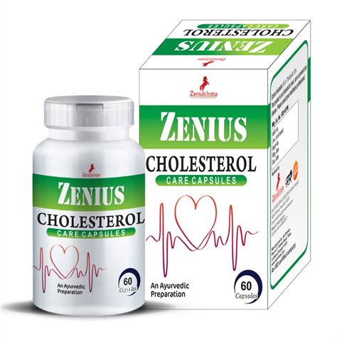Zenius Cholestrol Care Capsule for Controls Blood Cholesterol Levels ...