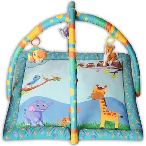 Fisher-Price Original Colourful Carnival 3-in-1 Musical Activity Gym ...