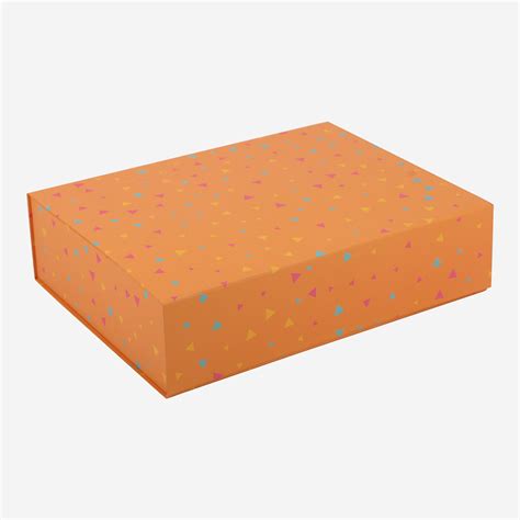 Orange Confetti Gift Box – Paparaty