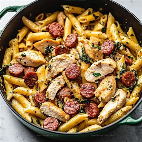 Easy Chicken Sausage Pasta Recipe: A Family-Favorite Dinner - Culinary Duo