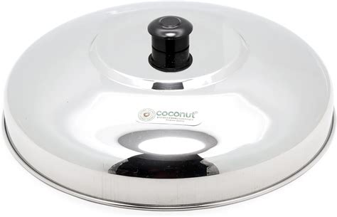 Embassy Stainless Steel Multipurpose Lid/Cover with Knob, Size 5, 28.8 ...