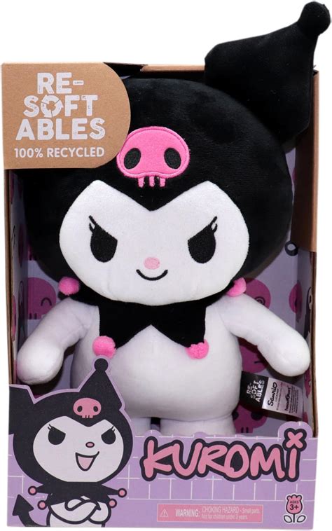 8 Inch Kuromi Plush Dolls, Cartoon My Melody Cinnamoroll Stuffed ...