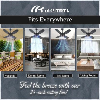 truTRTL Wave Ceiling Fan | 600 mm (24 inch)