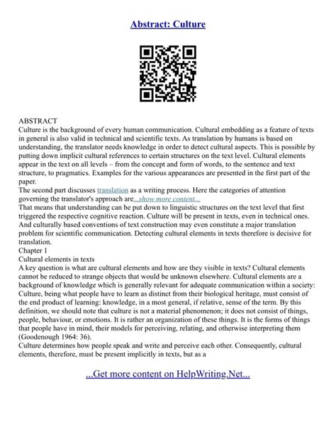 Image result for Abstract Essay Example