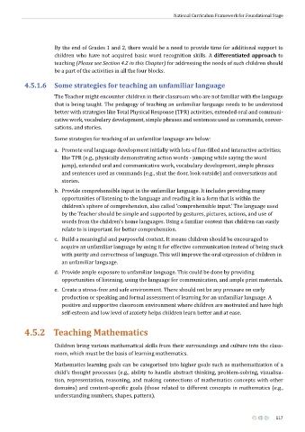 Page 117 - National Curriculum Framework for Foundational Stage 2022