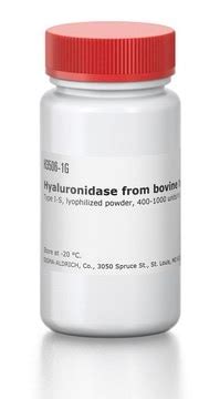 Hyaluronidase Type I-S, lyophilized powder, main 400-1000units/mg solid ...