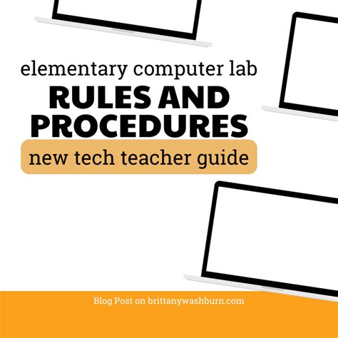 Image result for Computer Lab Rules for Elementary