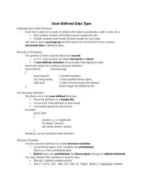 Image result for User-Defined Data Type