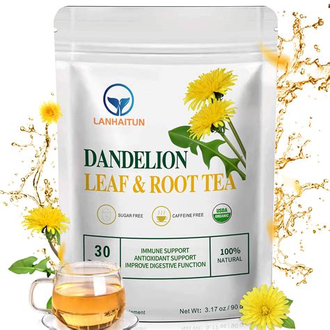 Amazon.com : Dandelion Root Tea Organic Dandelion Leaf & Root Tea ...
