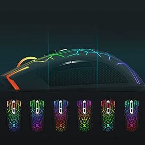 Amazon.in: Buy RAPOO V26S Backlit Optical Gaming Mouse (Black) Online ...