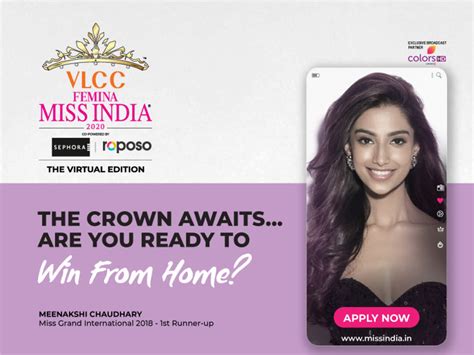 Meenakshi Chaudhary’s astounding journey in the world of pageants
