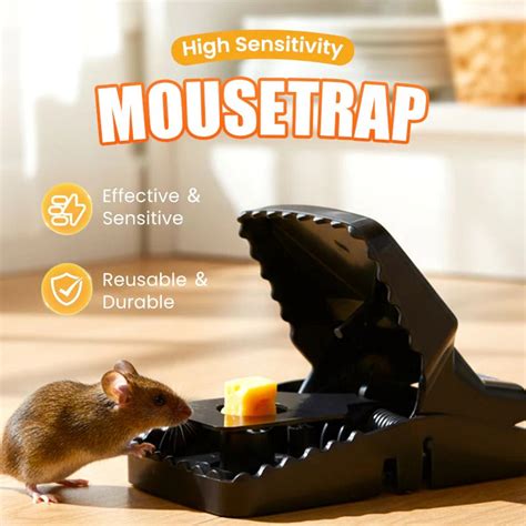 Reusable Mousetrap With High Sensitive Trigger – Zyntric