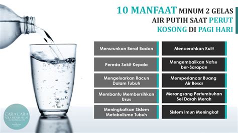 manfaat air putih bagi wajah berjerawat