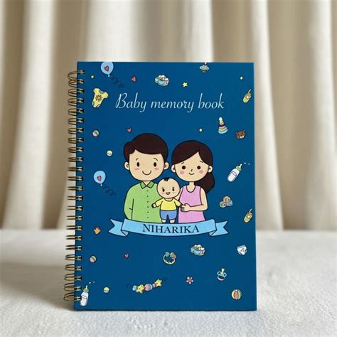 Baby Record Book | Baby Memory book | Personalized with the name and ...