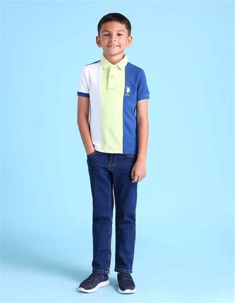 Boys Colourblocked Polo Shirt – U.S. Polo Assn. India