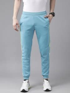 PROWL by Tiger Shroff Solid Men Blue Track Pants - Buy PROWL by Tiger ...