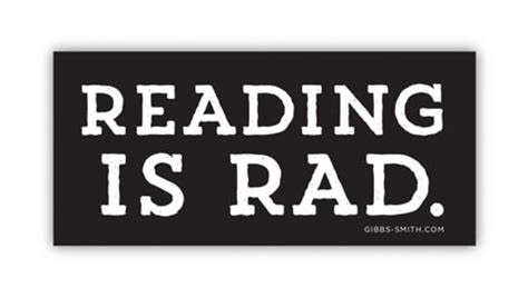 Reading Is Rad Sticker (Pack of 6) - Book Summary & Video | Official ...