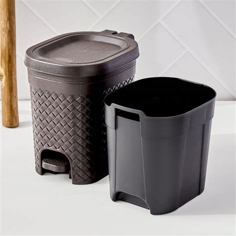 Buy Sedona Polypropylene Soft Close Pedal Waste Bin - 7L from Home ...